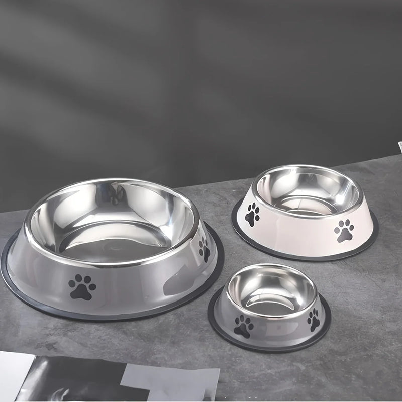 Gamelle Inox Antiglisse pour Chat et Chien