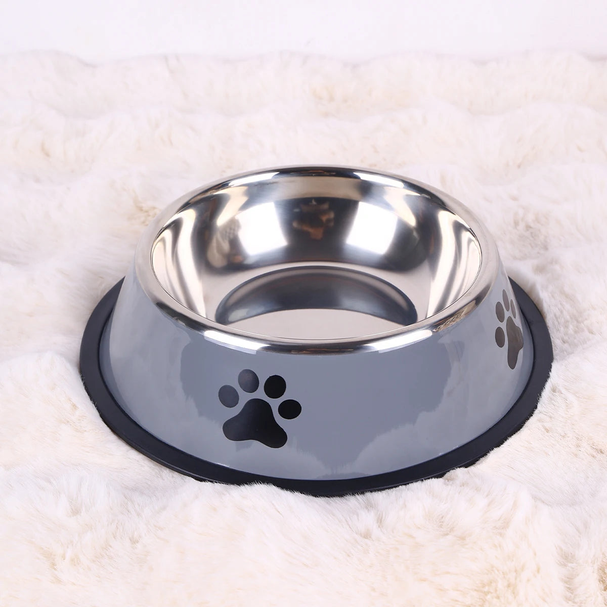 Gamelle Inox Antiglisse pour Chat et Chien