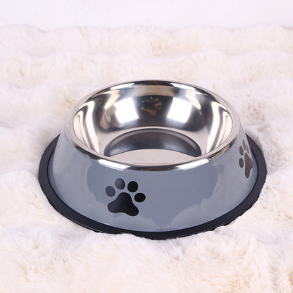 Gamelle Inox Antiglisse pour Chat et Chien